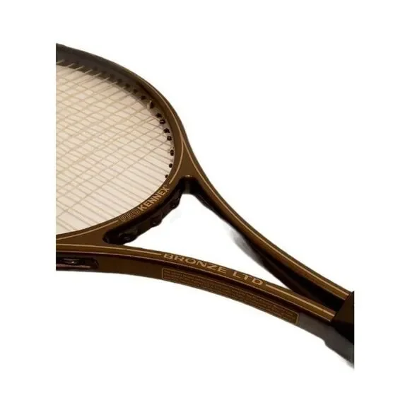 Pro Kennex Bronze LTD Vintage Graphite Oversize Tennis Racket 4 1/2 Cover EUC - Picture 8 of 12